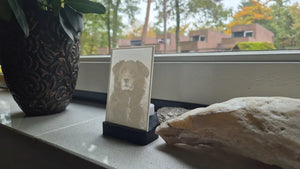 Dog's Lithophane memory